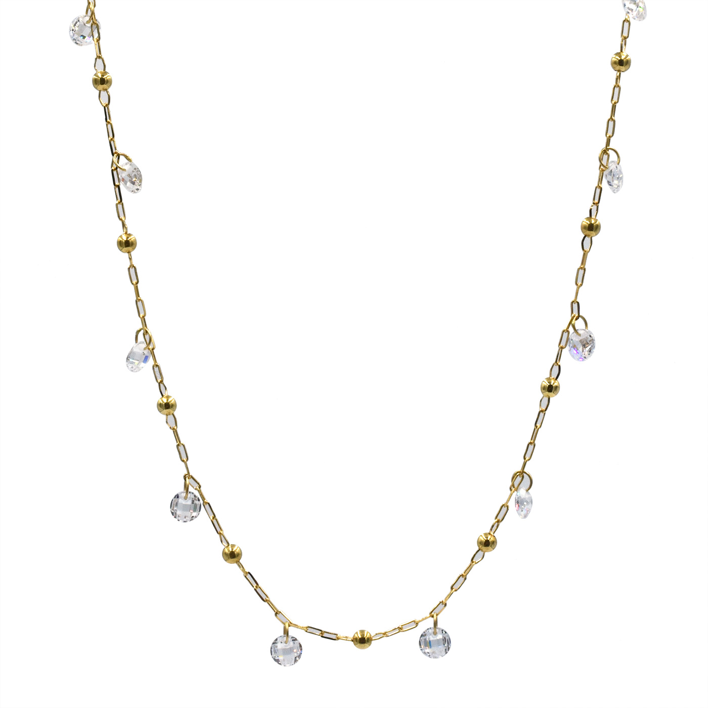 Colar em ouro amarelo